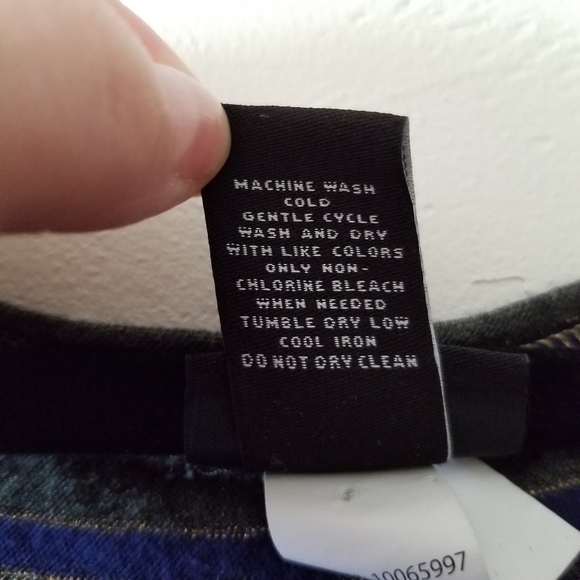 Torrid Metallic Glitter Striped Peplum Top Size 3 - Picture 6 of 7